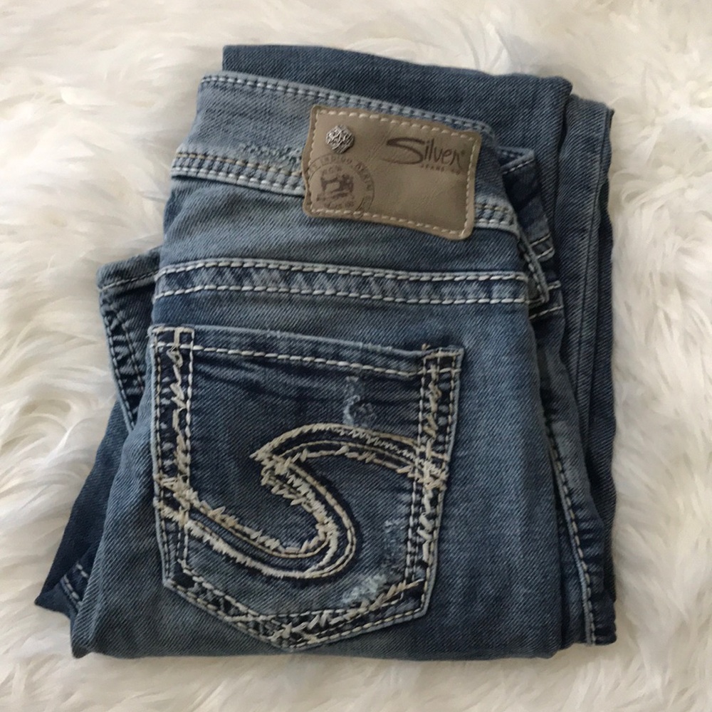 Silver Suki Joga Jeans